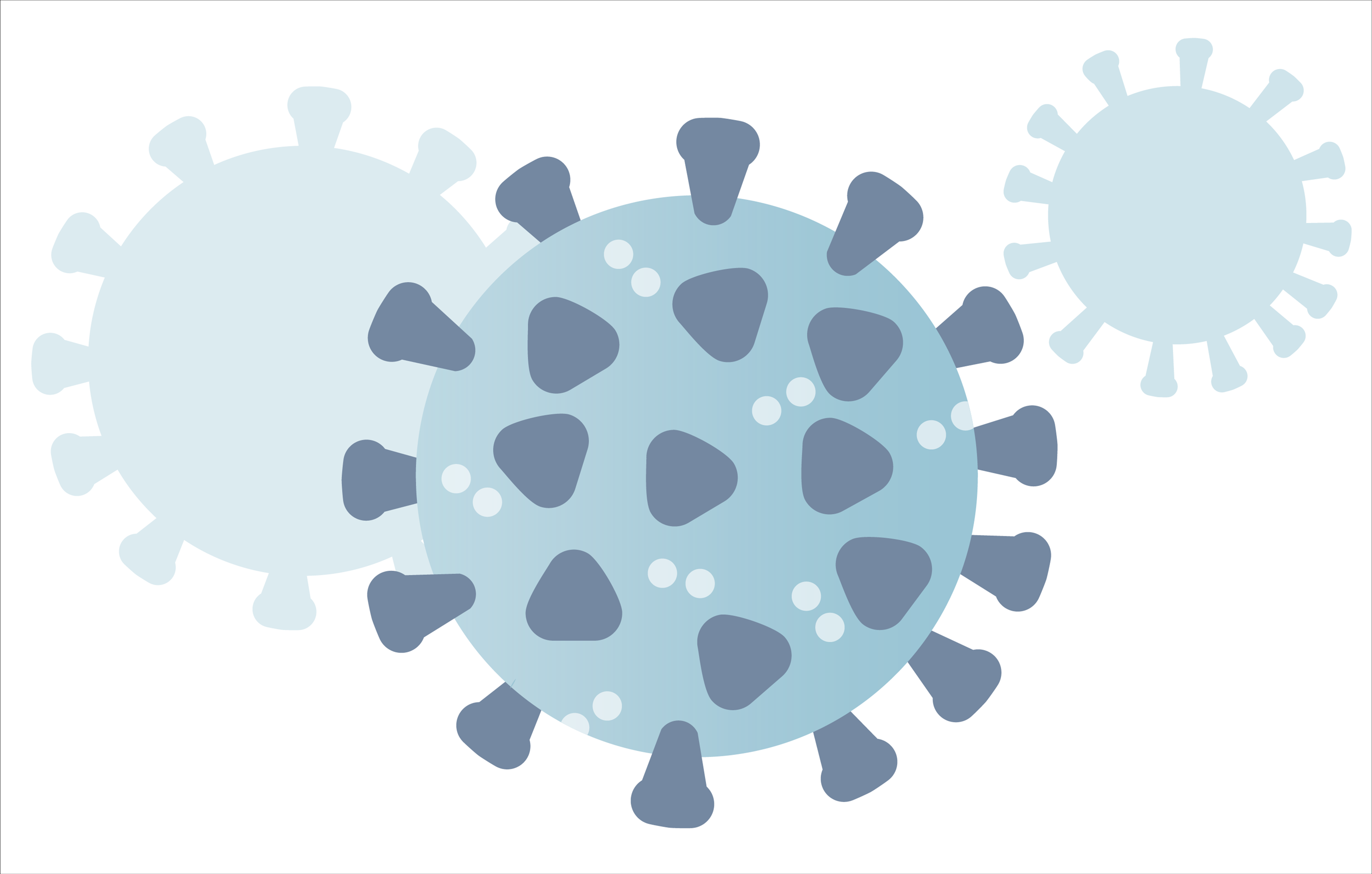 Illustration af coronavirus