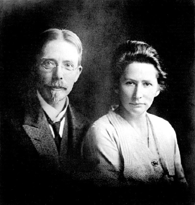 Billede af August og Marie Krogh