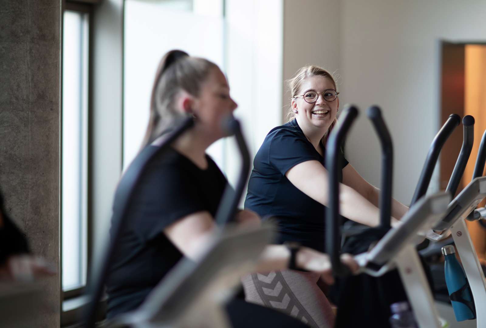 Billede af kvinde der træner i forbindelse med projekt om forebyggelse af GDM